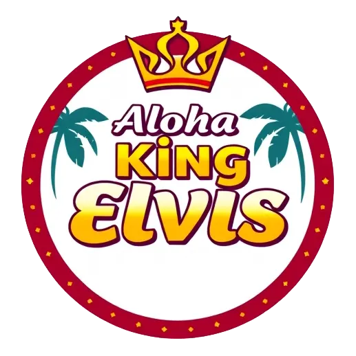 Aloha King Elvis slot machine logo